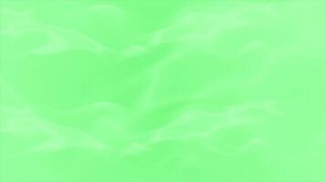 Green color abstract design wavy pattern liquid shapes geometrical loop able background video