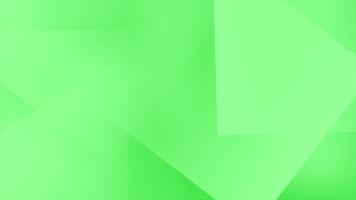 Green color multiple square shapes complex design abstract geometrical loop able background video