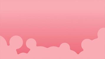 Red color slowly moving fluid design abstract pattern liquid loop able background video