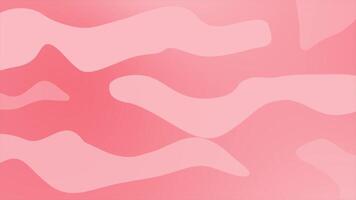 Red color simple and elegant wavy pattern loop able gradient background video