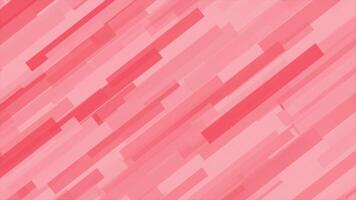 Red color diagonally moving rectangular shapes abstract complex loop able geometrical background video