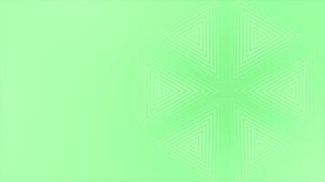 green color repeating triangular shapes abstract pattern futuristic geometrical background video