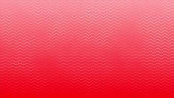 Red color simple and elegant wavy pattern loop able background video