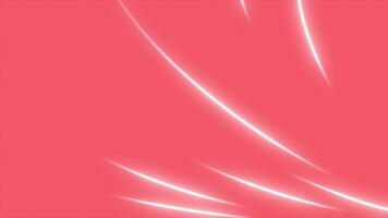 Red color futuristic glowing stripes loop able background video