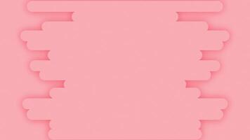 Red color simple and classy futuristic geometrical loop able background video