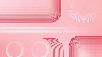 Red color hi-tech futuristic multiple lines loop able technology background video