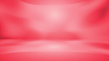 Red color simple and elegant 3d space gradient background, loop able futuristic background for business presentation video