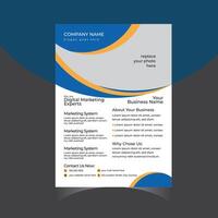 Digital Marketing Flyer Design for you vector