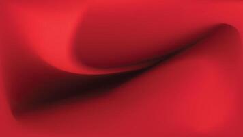 red abstract gradient background with curved shapes. vector