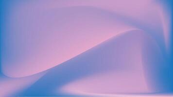 blue and pink gradient abstract background with curved shapes. vector