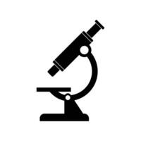 microscope icon science isolated on white background vector