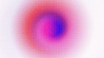 Gradient Swirl Halftone Dot Pattern vector