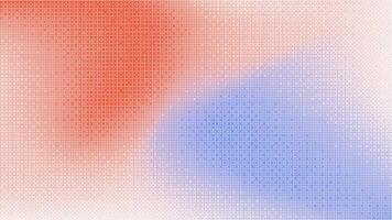 Colorful flowing halftone wave dots gradient texture vector