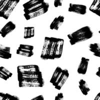 Seamless Pattern with hand drawn scribble smears vector
