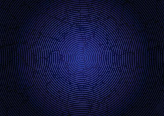 a dark blue background with a circular , a dark blue background with a circular fingerprint effect pattern, a black and white image of a spiral