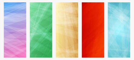Modern colorful gradient background with lines vector