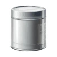 A can of paint on a white background vector