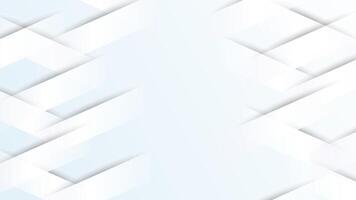 Elegant white background with diagonal 3d shape design vector