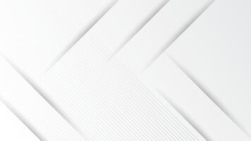 Elegant white background with diagonal 3d shape design vector