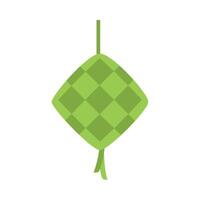 A green checkerboard pattern on a white background vector