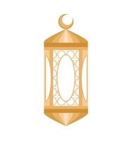Islamic lantern illustration vector