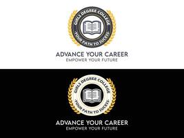 EDUCATIONAL LOGO DESIGN vector