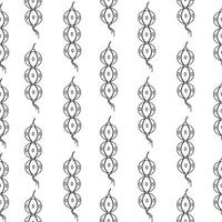 Seamless outline pattern chinese lanterns flat vector