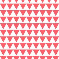 Geometric shapes seamless pattern. Red triangle. Christmas background vector