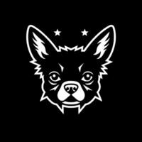 Chihuahua, Minimalist and Simple Silhouette - illustration vector