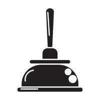 Toilet suction stick icon on white background vector