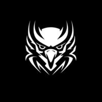 Falcon, Minimalist and Simple Silhouette - illustration vector