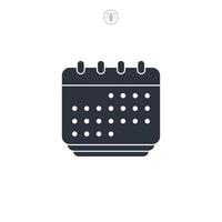 Briefcase icon symbol illustration isolated on white background vector