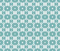 Abstract Geometric Background with Symmetrical Mosaic Patterns for Seamless White Wallpaper and Fashion Textiles vector