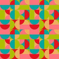 Geometric background. Color drawing. vector
