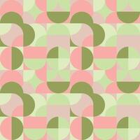 Abstract style in pastel colors. Geometric background. vector