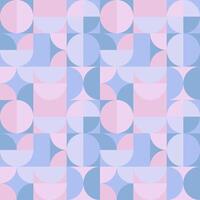 Abstract Scandinavian style. Geometric poster with a simple shape in pastel colors. vector