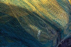 Fishing net texture, abstract texture background photo