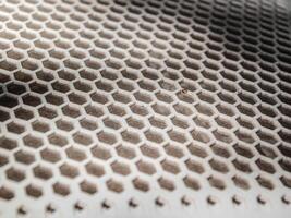 plastic background with hexagon pattern, abstract pattern background photo