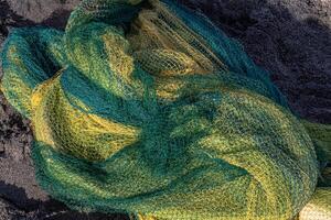 Fishing net texture, abstract texture background photo