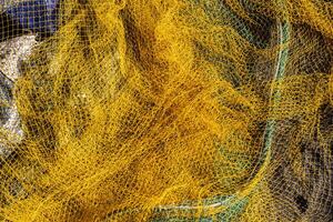 Fishing net texture, abstract texture background photo