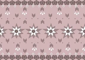 set of seamless patterns with lace vector
