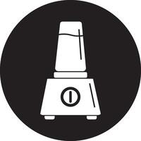 simple icon of blender machine vector