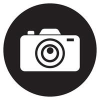 camera icon simple design vector