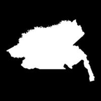 Guainia department map, administrative division of Colombia. vector