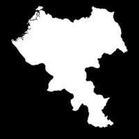 Cauca department map, administrative division of Colombia. vector