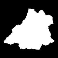 Benguela province map, administrative division of Angola. vector