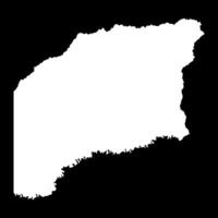 Vichada department map, administrative division of Colombia. vector