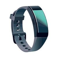 An illustration of a smart watch vector