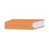 A book icon in a flat style vector