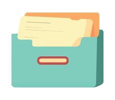 File folder icon illustration design vector